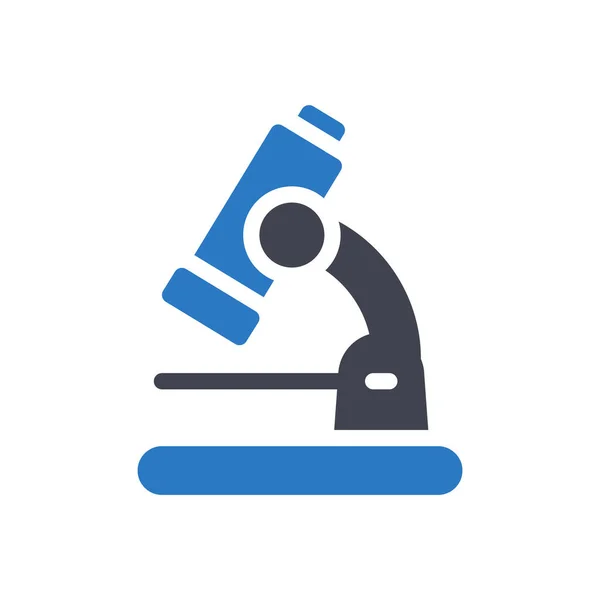 Microscope Vector Illustration Transparent Background Premium Quality Symbols Glyphs Icon — ストックベクタ