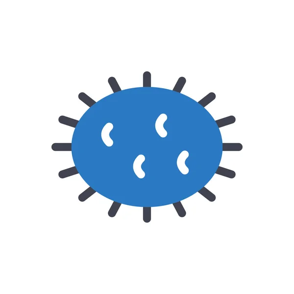 Germs Vector Illustration Transparent Background Premium Quality Symbols Glyphs Icon — ストックベクタ