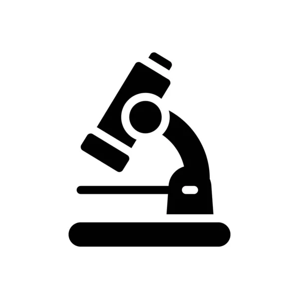 Microscope Vector Illustration Transparent Background Premium Quality Symbols Glyphs Icon — ストックベクタ