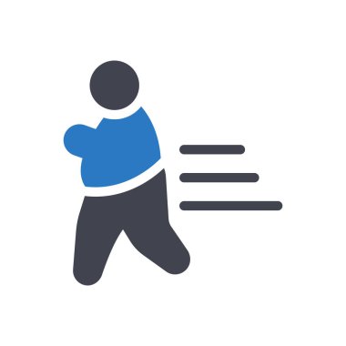 Şeffaf bir arkaplanda vektör çizimi çalıştırılıyor. Konsept ve grafik tasarım için mükemmel kalite sembolleri..  