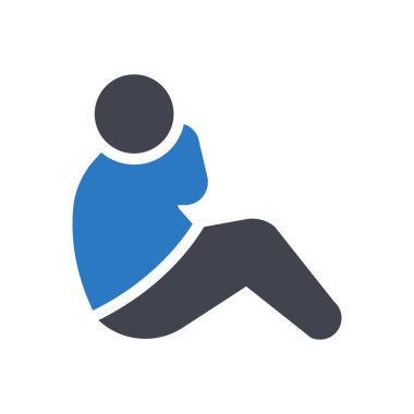 Şeffaf bir arkaplan üzerinde egzersiz vektör illüstrasyonu. Konsept ve grafik tasarım için kaliteli semboller..