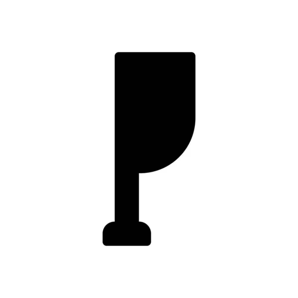 Прапор Векторні Ілюстрації Прозорому Фоні Символи Якості Премій Піктограма Гліфів — стоковий вектор