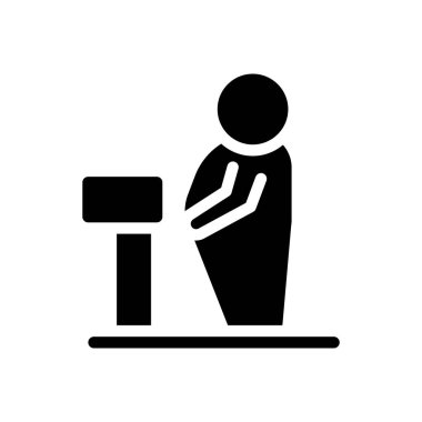 Şeffaf bir arkaplan üzerinde ağırlık vektör illüstrasyonu. Konsept ve grafik tasarım için mükemmel kalite sembolleri..