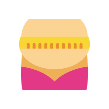 Şeffaf bir arkaplan üzerindeki vektör illüstrasyonunu ölç. Konsept ve grafik tasarım için kaliteli simgeler.. 