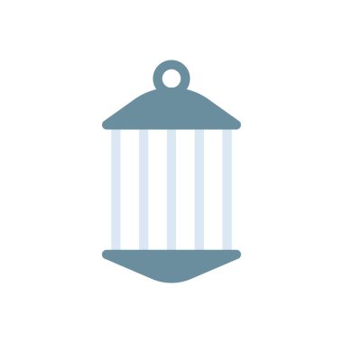 Saydam bir arkaplan üzerinde fener vektör illüstrasyonu. Konsept ve grafik tasarım için prim kalite simgeleri..