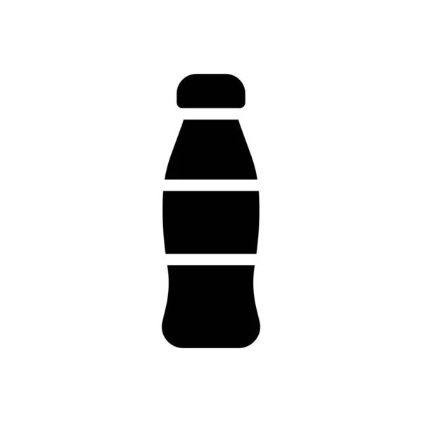 Bottle Vector Illustration Transparent Background Premium Quality Symbols Glyphs Icon —  Vetores de Stock