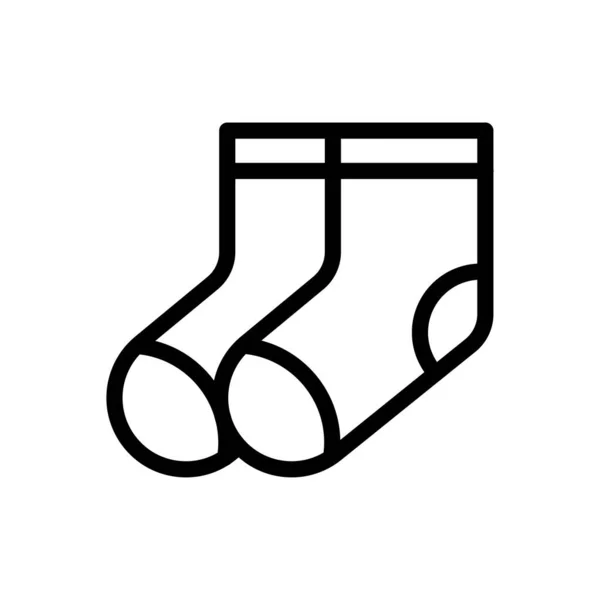 Κάλτσες Διανυσματική Απεικόνιση Ένα Διαφανές Φόντο Premium Συμβολισμούς Ποιότητας Λεπτή — Διανυσματικό Αρχείο