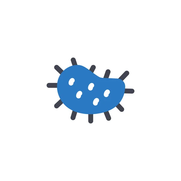 Germs Vector Illustration Transparent Background Premium Quality Symbols Glyphs Icon — ストックベクタ