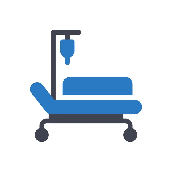 Patient Vector Illustration Transparent Background Premium Quality Symbols Glyphs Icon — Vetor de Stock