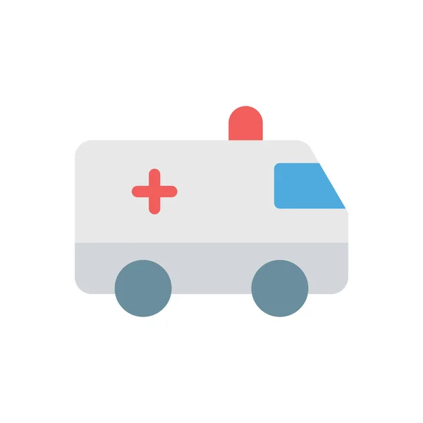 Ambulans Vektor Illustration Transparent Bakgrund Premium Kvalitetssymboler Stroke Ikon För — Stock vektor