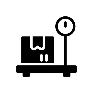 Şeffaf bir arkaplan üzerinde lojistik vektör illüstrasyonu. Konsept ve grafik tasarımı için en iyi kalite sembolleri..