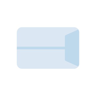 Şeffaf bir arkaplan üzerindeki zarf vektör illüstrasyonu. Konsept ve grafik tasarımı için premium kalite simgeleri.. 