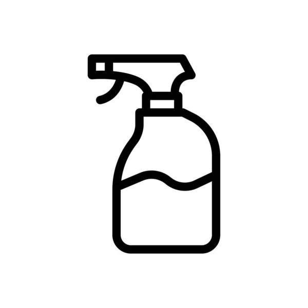 Sanitizer Vector Illustration Transparent Background Premium Quality Symbols Thin Line — ストックベクタ