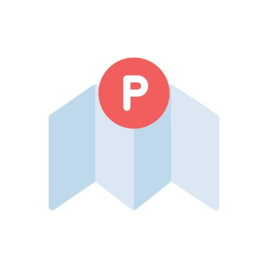 Saydam bir arkaplan üzerinde park vektörü illüstrasyonu. Konsept ve grafik tasarımı için birinci sınıf kalite simgeler.. 