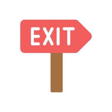 Şeffaf bir arkaplanda vektör illüstrasyonundan çık. Konsept ve grafik tasarım simgesi için premium kalite simgeleri..