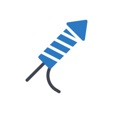 Şeffaf bir arkaplan üzerinde roket vektör çizimi. Konsept ve grafik tasarım için özel kalite semboller..