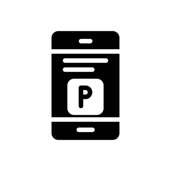 Mobile Vektorillustration Auf Transparentem Hintergrund Symbole Premium Qualität Glyphen Symbol — Stockvektor