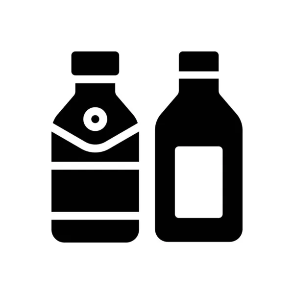 Ilustração Vetor Bebida Fundo Transparente Símbolos Qualidade Premium Ícone Glyphs — Vetor de Stock