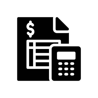 Saydam bir arkaplanda dolar vektör illüstrasyonu. Konsept ve grafik tasarım simgeleri için kaliteli semboller.. 