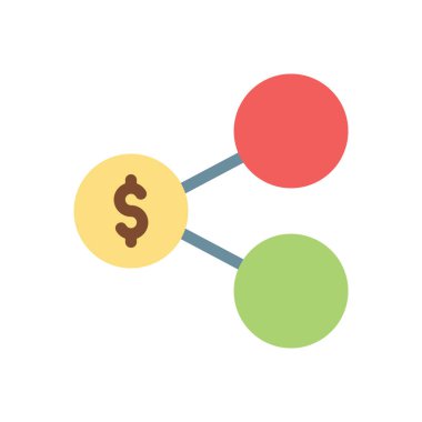 Saydam bir arkaplan üzerinde dolar vektör illüstrasyonu. Konsept ve grafik tasarımı için birinci sınıf kalite simgeler.. 