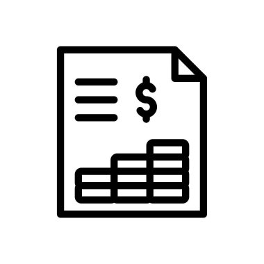 Saydam bir arkaplanda dolar vektör illüstrasyonu. Premium kalite semboller. Konsept ve grafik tasarım için ince çizgi simgesi..