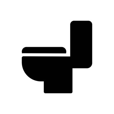 Şeffaf bir arkaplan üzerindeki klozet vektör illüstrasyonu. Konsept ve grafik tasarımı için mükemmel kalite sembolleri..