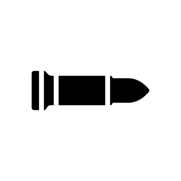 Bullet Vector Illustration Transparent Background Premium Quality Symbols Glyphs Icon — Stockový vektor