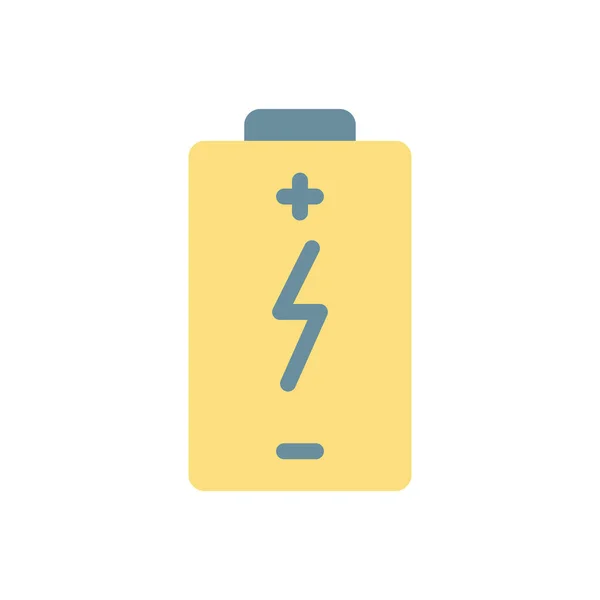 Battery Vector Illustration Transparent Background Premium Quality Symbols Stroke Icon — Stock vektor