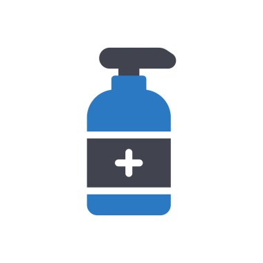 Şeffaf bir arkaplan üzerindeki vektör illüstrasyonu dezenfekte ediliyor. Konsept ve grafik tasarımı için en iyi kalite sembolleri..