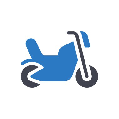 Şeffaf bir arkaplan üzerinde bisiklet vektör illüstrasyonu. Konsept ve grafik tasarımı için kaliteli semboller..