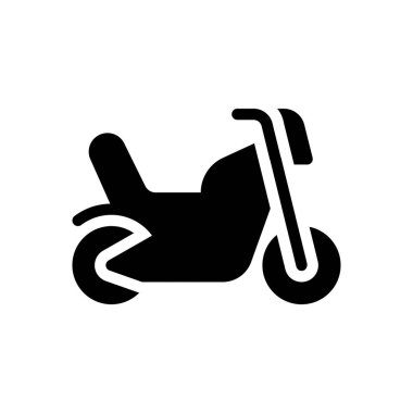 Şeffaf bir arkaplan üzerinde bisiklet vektör illüstrasyonu. Konsept ve grafik tasarımı için kaliteli semboller..