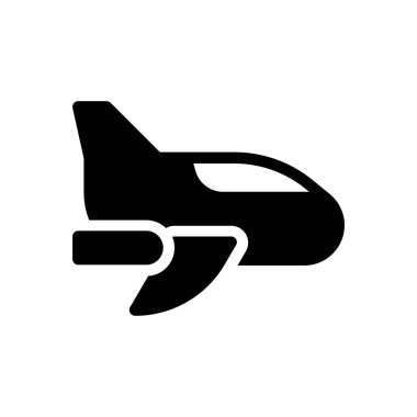 Saydam bir arkaplanda düzlem vektör illüstrasyonu. Konsept ve grafik tasarımı için birinci sınıf semboller..