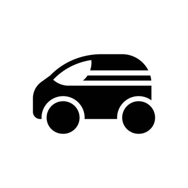 Şeffaf bir arkaplan üzerinde araba vektör çizimi. Konsept ve grafik tasarımı için mükemmel kalite semboller.. 