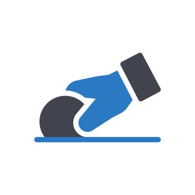 Saydam bir arkaplan üzerinde sikke vektör çizimi. Konsept ve grafik tasarım için özel kalite semboller..