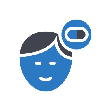 Şeffaf bir arkaplan üzerinde zihin vektör illüstrasyonu. Konsept ve grafik tasarım için mükemmel kalite sembolleri.. 