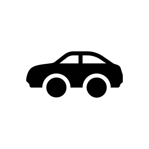 Ilustração Vetor Carro Fundo Transparente Símbolos Qualidade Premium Ícone Glyphs —  Vetores de Stock