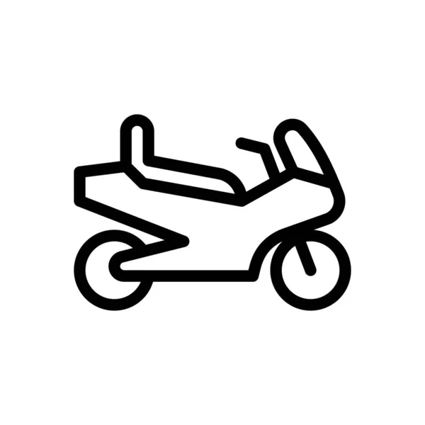 Bike Vector Illustration Transparent Background Premium Quality Symbols Thin Line —  Vetores de Stock