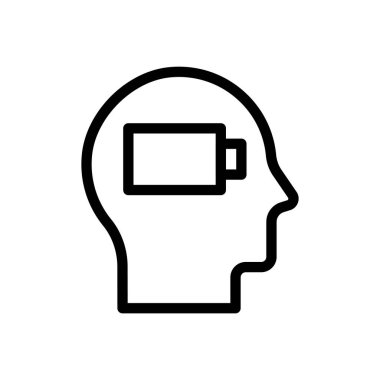 Saydam bir arkaplan üzerinde pil vektör çizimi. Premium kalite semboller. Konsept ve grafik tasarım için ince çizgi simgesi. 