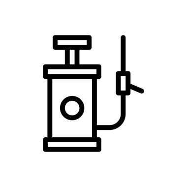 şeffaf bir arkaplan üzerinde pest vektör çizimi. Premium kalite semboller. Konsept ve grafik tasarım için ince çizgi simgesi.