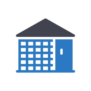 Şeffaf bir arkaplan üzerinde ev vektör illüstrasyonu. Konsept ve grafik tasarımı için özel kalite semboller..