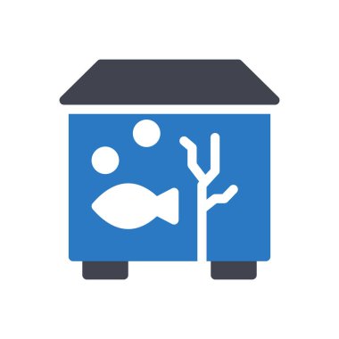 Şeffaf bir arkaplanda balık vektör çizimi. Konsept ve grafik tasarım simgeleri..