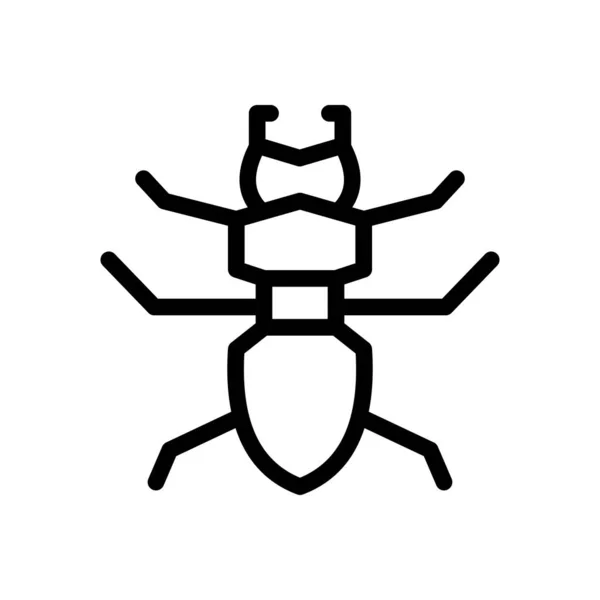 Insects Vector Illustration Transparent Background Premium Quality Symbols Thin Line — Image vectorielle