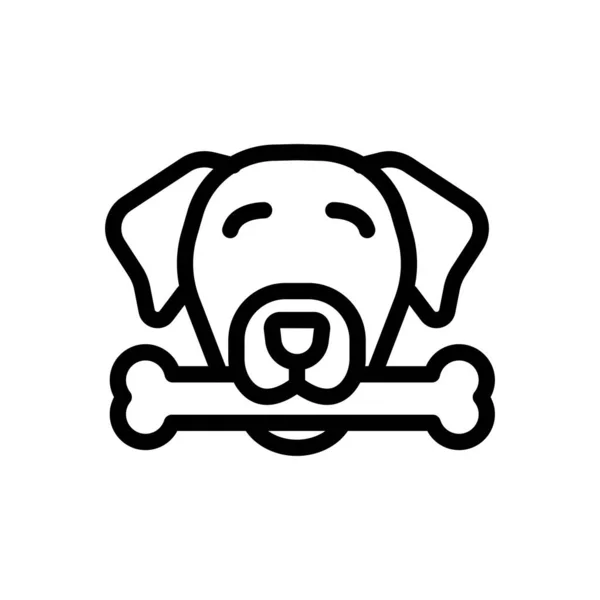 Dog Vector Illustration Transparent Background Premium Quality Symbols Thin Line —  Vetores de Stock