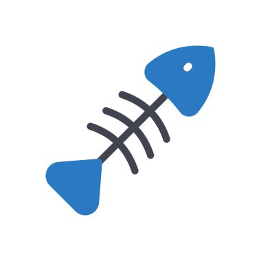 Şeffaf bir arkaplanda balık vektör çizimi. Konsept ve grafik tasarım simgeleri..