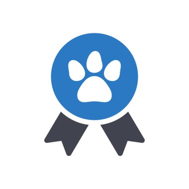 Şeffaf bir arkaplan üzerinde rozet vektör çizimi. Konsept ve grafik tasarım simgeleri için kaliteli semboller..