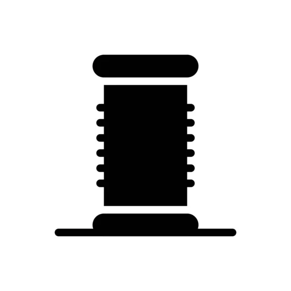 Column Vector Illustration Transparent Background Premium Quality Symbols Glyphs Icon — Stockvektor