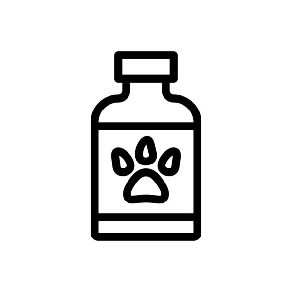 Pet Vector Illustration Transparent Background Premium Quality Symbols Thin Line — 图库矢量图片