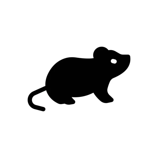 Крыса Векторной Иллюстрации Прозрачном Фоне Премиум Символы Качества — стоковый вектор