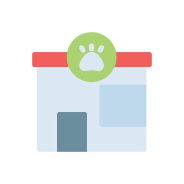 Şeffaf bir arkaplan üzerinde evcil hayvan vektör illüstrasyonu. Konsept ve grafik tasarımı için birinci sınıf kalite simgeler.. 