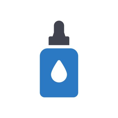 Şeffaf bir arkaplan üzerinde damlatıcı vektör çizimi. Konsept ve grafik tasarımı için mükemmel kalite semboller..